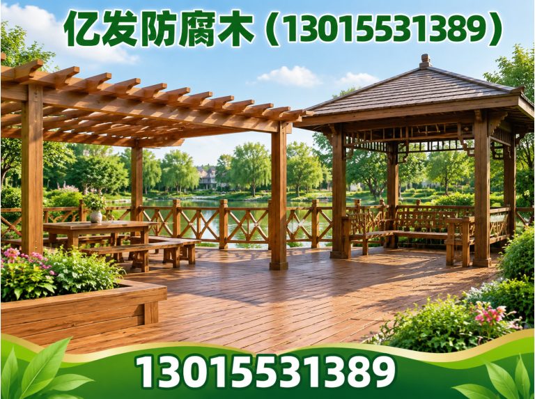 新郑市防腐木定制展示图